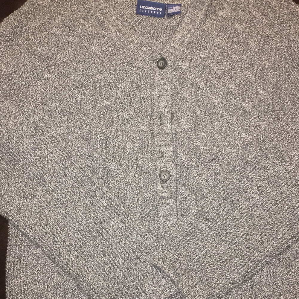 Liz Claiborne Liz Sport cotton sweater - Picture 3 of 4